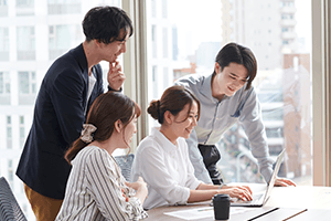 集中・協働・交流を「ゾーニング」で両立